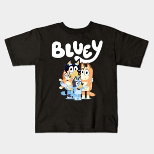 Bluey Kids Design 9 Kids T-Shirt